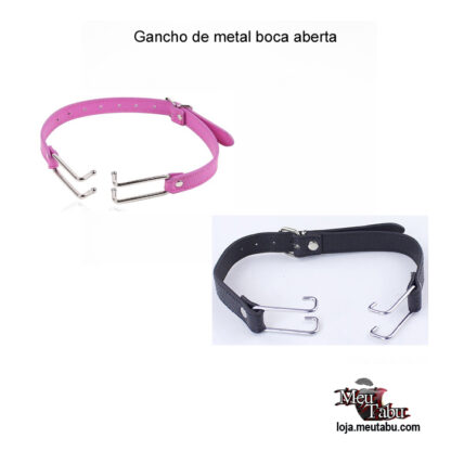 Gancho de metal boca aberta