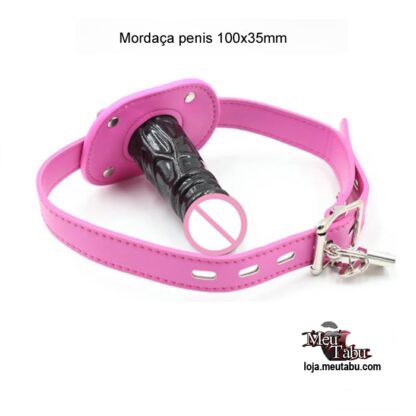 Mordaça penis 100x35mm meutabu.com