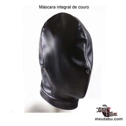 Máscara integral de couro meutabu.com