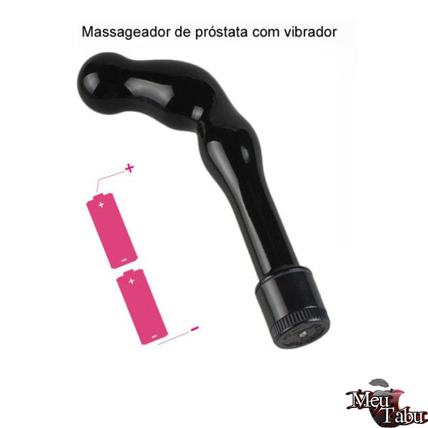 Massageador De Próstata Com Vibrador Meutabu