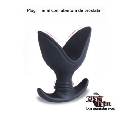 Plug anal com abertura de próstata meutabu.com