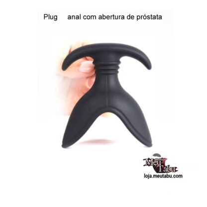 Plug anal com abertura de próstata meutabu.com