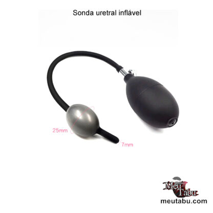 Sonda uretral inflável meutabu