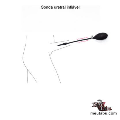 Sonda uretral inflável meutabu