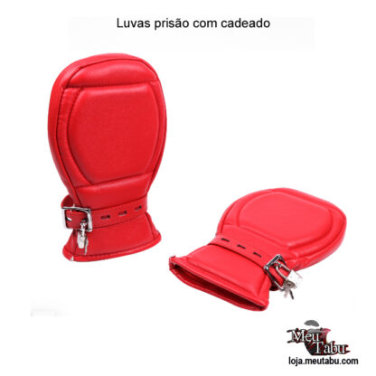 Luvas prisão com cadeado meutabu.com