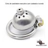 Cinto de castidade masculino com cadeado e sonda - Image 5