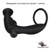 Massageador de próstata com vibrador + cockring - Image 4