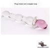 Plug cristal coracão rosa - Image 3