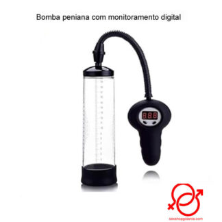 Bomba peniana com monitoramento digital