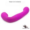 Strapon com 2 vibradores