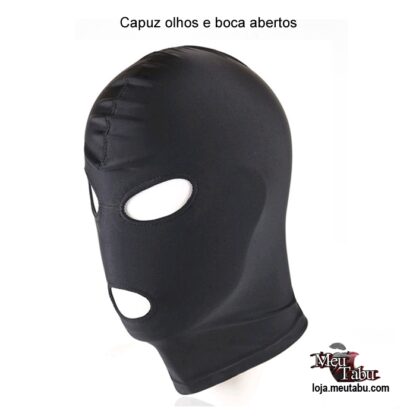 Capuz olhos e boca abertos meutabu.com