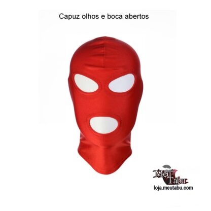 Capuz olhos e boca abertos meutabu.com