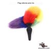 Plug silicone arco iris