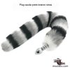Plug cauda preto branco cinza - Image 2