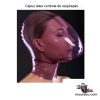 Capuz latex controle de respiração