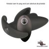 Vibrador sem fio plug anal com abertura de próstata