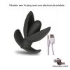 Vibrador sem fio plug anal com abertura de próstata - Image 3