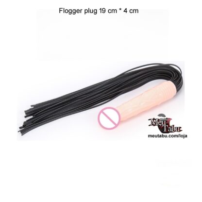 Flogger prótese 19 cm * 4 cm meutabu.com