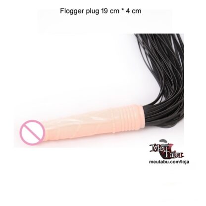 Flogger prótese 19 cm * 4 cm meutabu.com