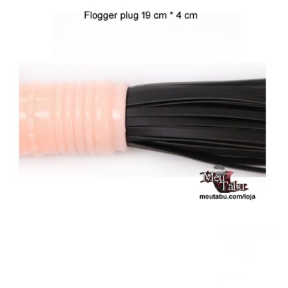 Flogger prótese 19 cm * 4 cm meutabu.com