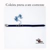 Coleira preta com corrente - Image 3