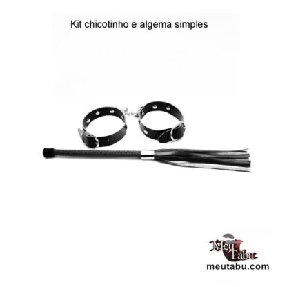 Kit chicotinho e algema simples meutabu.com