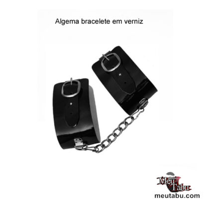 Algema bracelete em verniz meutabu.com