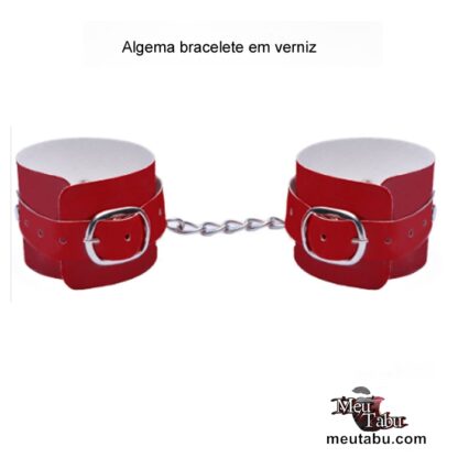 Algema bracelete em verniz meutabu.com