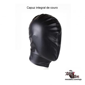 Capuz integral de couro meutabu.com