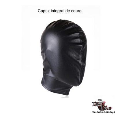 Capuz integral de couro meutabu.com