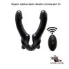 Strapon lesbica duplo vibrador controle sem fio