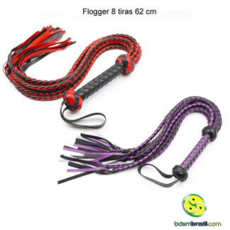 Flogger 8 tiras 62 cm