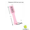 Palmatória XOXO em couro rosa - Image 4