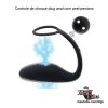Controle de choque plug anal com anel peniano
