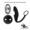 Controle de choque plug anal com anel peniano - Image 5