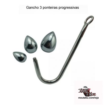 Gancho 3 ponteiras progressivas