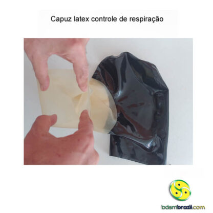 Capuz latex controle de respiração - Image 6