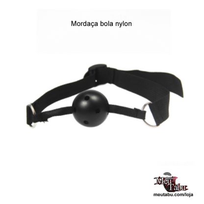 Mordaça bola nylon Meu Tabu