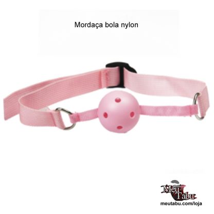 Mordaça bola nylon Meu Tabu