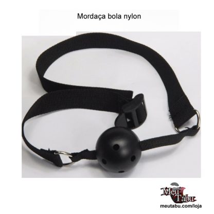 Mordaça bola nylon Meu Tabu