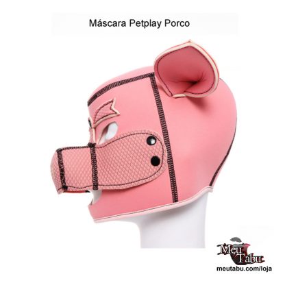 Máscara Petplay Porco meu tabu