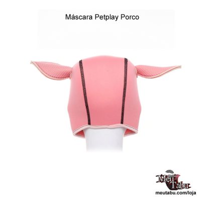 Máscara Petplay Porco meu tabu