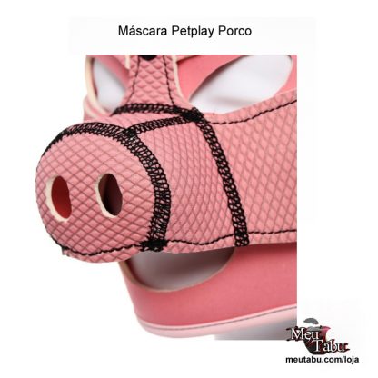 Máscara Petplay Porco meu tabu