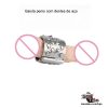 Gaiola penis com dentes de aço cbt