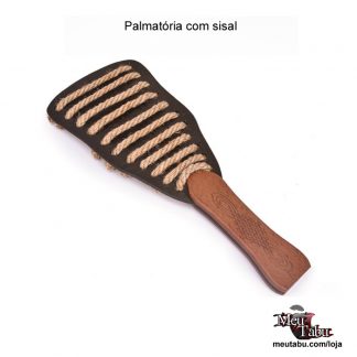 Palmatória com sisal