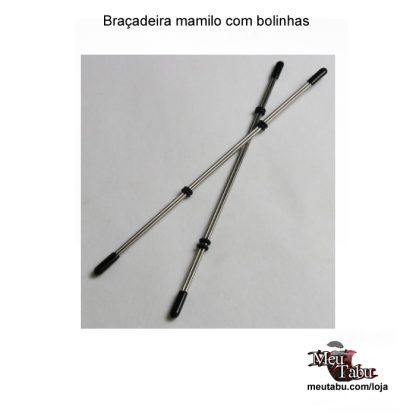 Braçadeira mamilo com bolinhas