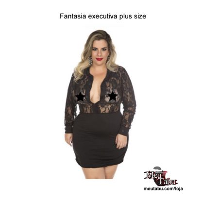 Fantasia executiva plus size meutabu