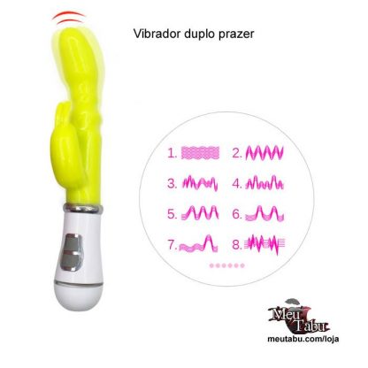 Vibrador duplo prazer