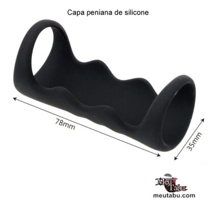 Capa peniana de silicone meutabu.com