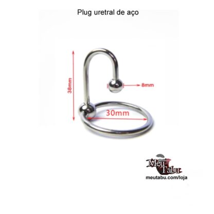 Plug uretral de aço meutabu.com